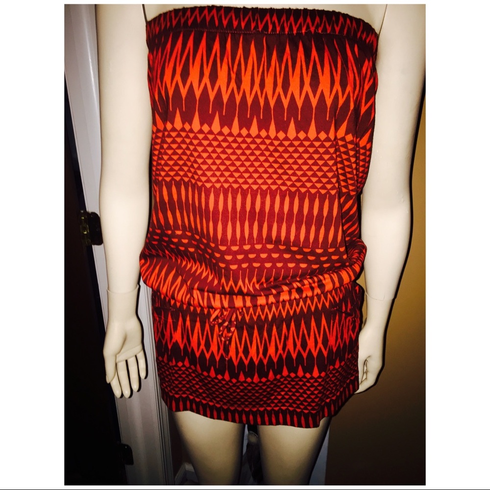 Zara Strapless Top/Dress/Coverup, Size Small